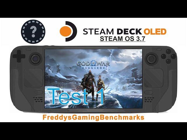 God of War Ragnarök on Steam Deck OLED with Steam OS 3.7