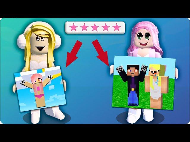 КТО НАРИСУЕТ БЫСТРЕЕ и ЛУЧШЕ в РОБЛОКС! ROBLOX SPEED DRAW НУБИК ЛЕСКА