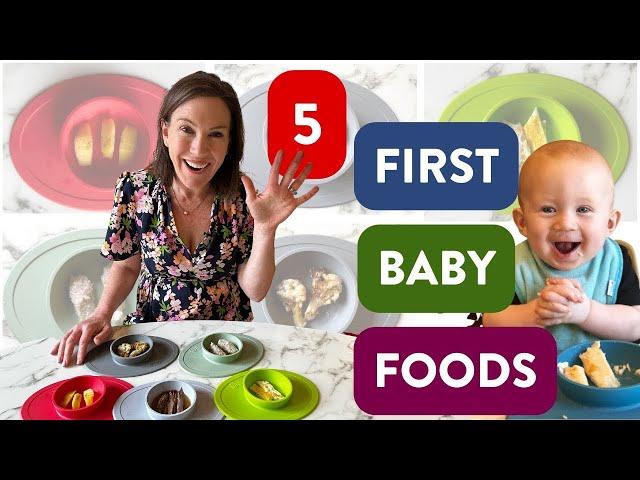 Week 1 Menu for Baby Starting Solid Foods