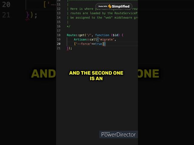 How to use ARTISAN commands inside your laravel application?