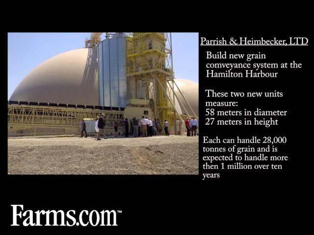 P&H Opens New Hamilton Grain Handling Facilities.  FarmsTV