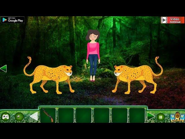 Wow Rescue Girl From Wild Animal Walkthrough [WowEscape]