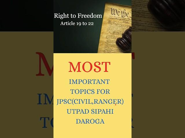 RIGHT TO FREEDOM WITH TRICKS
