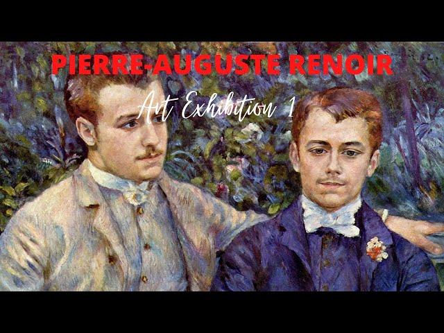 Renoir Paintings with TITLES  Curated Exhibition 1  Famous French Impressionist