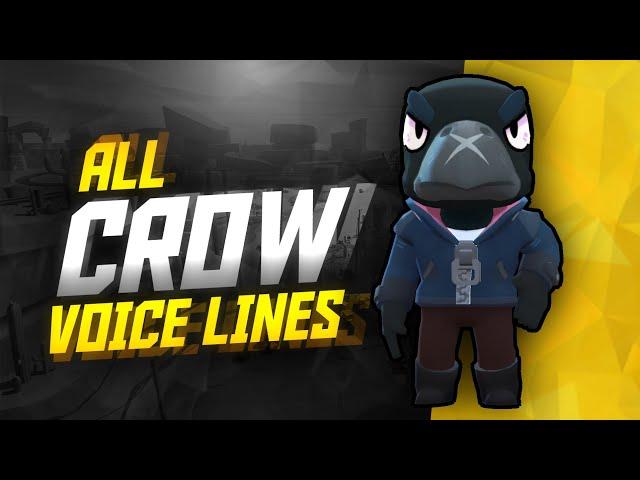 CROW Voice Lines | Brawl Stars