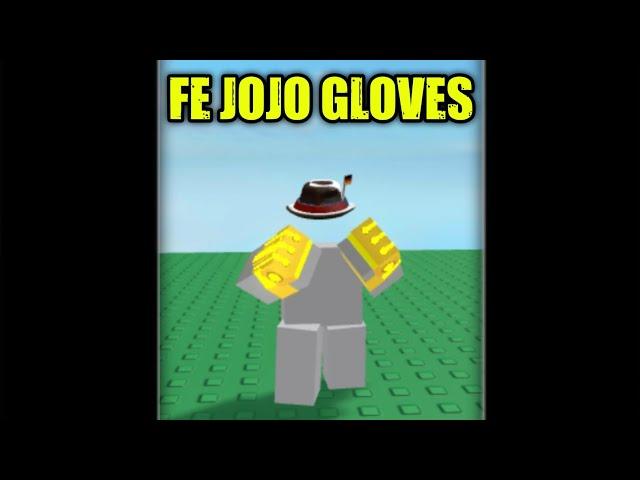 Roblox FE JoJo Gloves Script Showcase | Mobile & Pc (Pastebin)