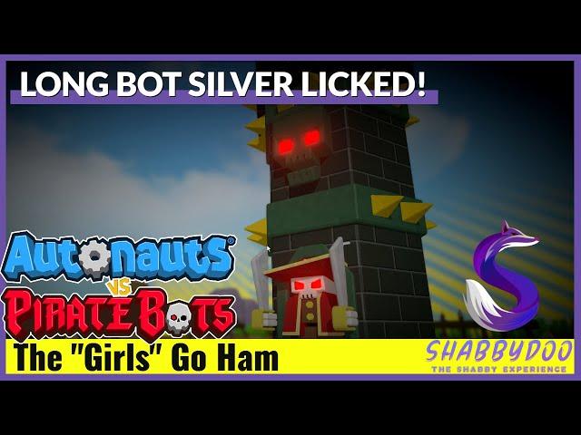 WRECKING Long Bot Silver! | Autonauts vs Piratebots Episode 12