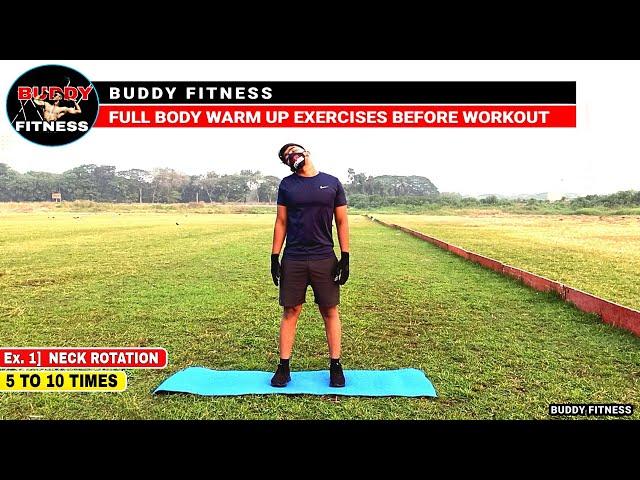 Full Body Warm Up Exercises Before Workout | 5 Minute Full Body Warm Up