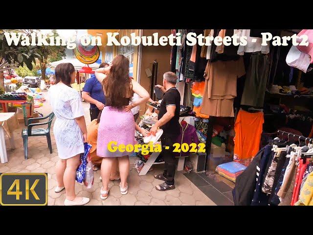 Walking on Kobuleti Streets - Part2 - Georgia - 2022 - 4K 