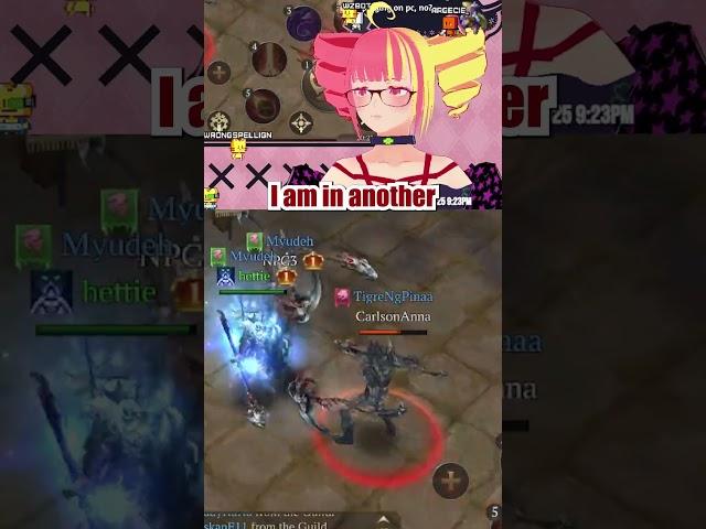 #VTuber crashes out in PVP Area #livestreams #mudarkepoch