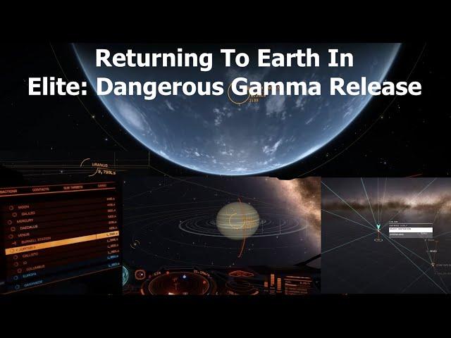 Elite: Dangerous - Pilgrimage to Earth In Test Release