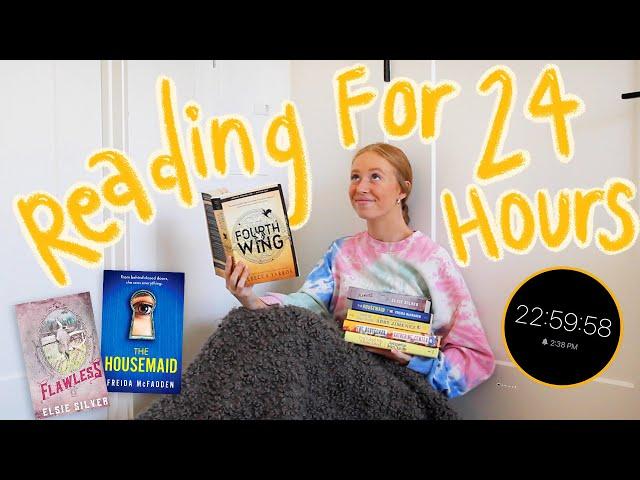 Reading Viral TikTok Books for 24 Hours Straight...