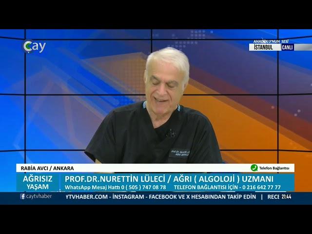 AĞRISIZ YAŞAM | PROF.DR.NURETTİN LÜLECİ  |  08.04.2025