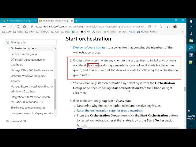 How to Use Orchestration Groups For Software Updates in SCCM