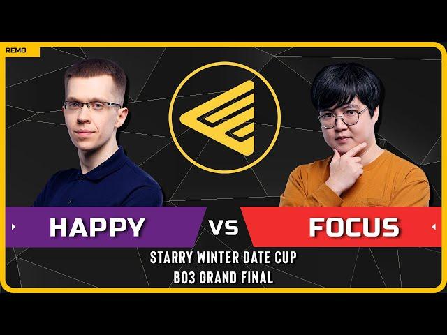 WC3 - [UD] Happy vs FoCuS [ORC] - Bo3 Grandfinal - Starry Winter Date Cup