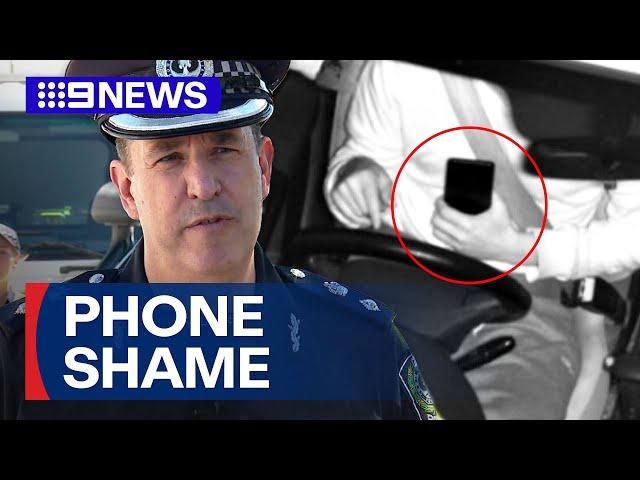 $1.7m in fines issued in week after mobile phone cameras switched on | 9 News Australia