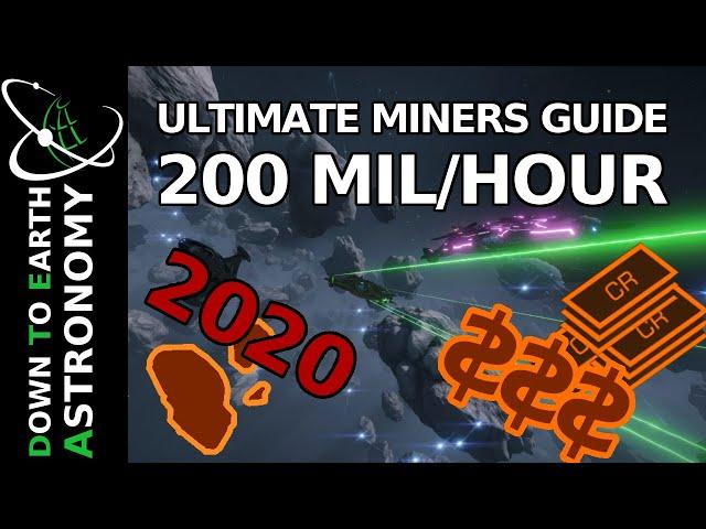 Ultimate Mining Guide 2020 - 200 mil/hour | Elite Dangerous