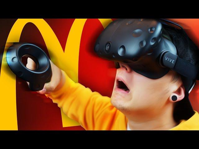 VIRTUAL MCDONALDS | Htc Vive Job Simulator