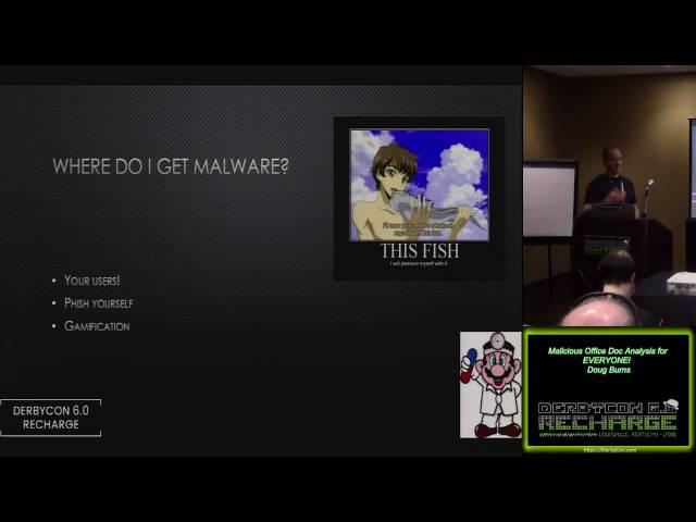 517 Malicious Office Doc Analysis for EVERYONE Doug Burns