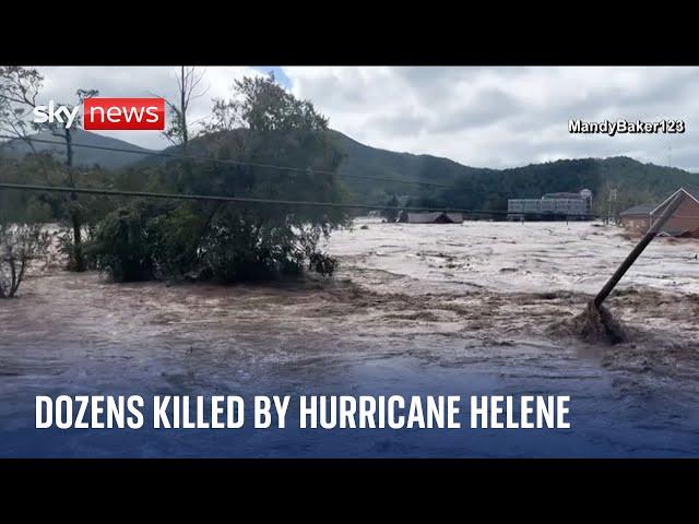 Hurricane Helene kills at least 52 as dozens rescued from Tennessee hospital roof