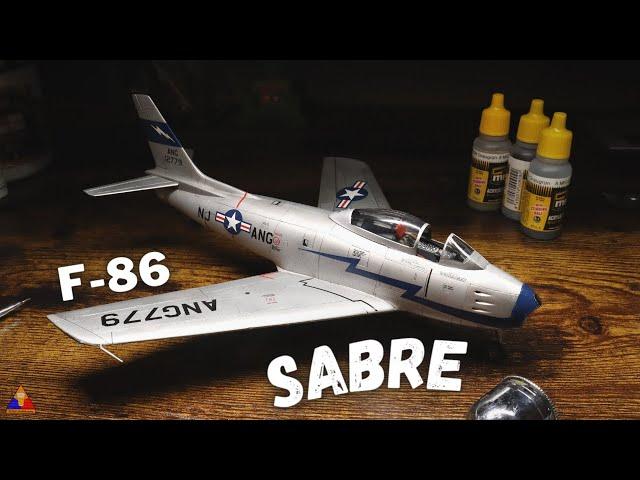 Scale Model F-86 Sabre | Italeri 1/48 | Full Build Tutorial