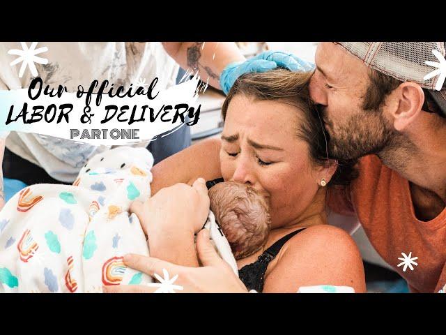 THE HEHNER FAMILY *OFFICIAL* WATER BIRTH:LABOR & DELIVERY PART ONE #birthvlog #livebirth #waterbirth