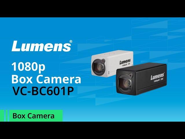 VC-BC601P 1080p Box Camera | Lumens