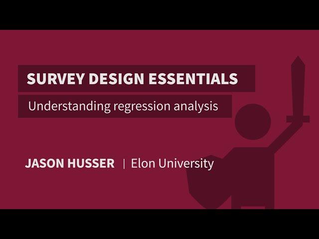 Understanding regression analysis