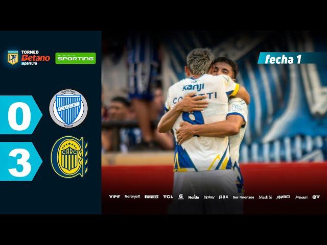 GODOY CRUZ 0 - 3 ROSARIO CENTRAL I Resumen del partido | #TorneoBetano Apertura 2025