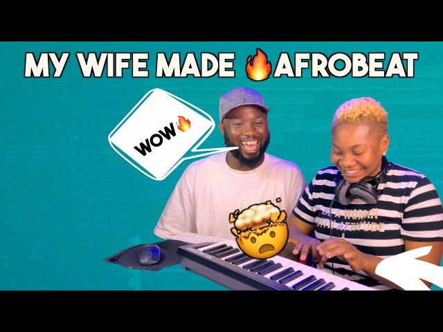 My Wife Made Afrobeat For The First Time!! *its actually mad fire*