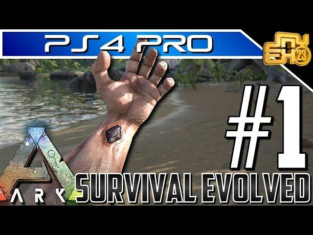 ARK on PS4 PRO - EP 1 - How to Level Fast Ark