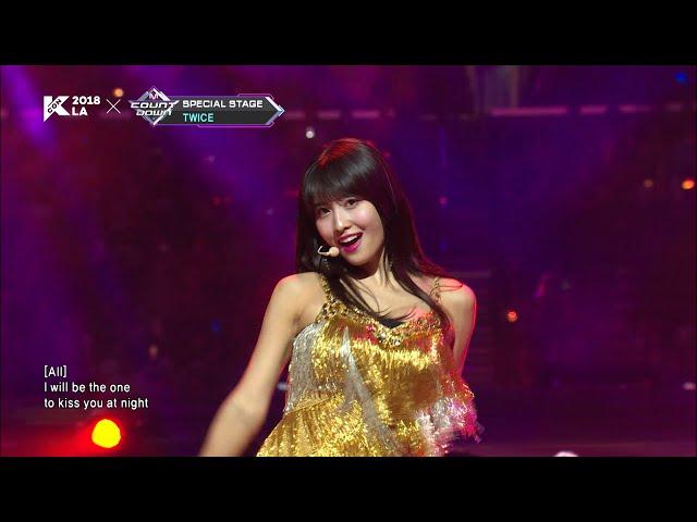 [KCON 2018 LA] TWICE JIHYO & MOMO & TZUYU (트와이스 지효 모모 쯔위) | End Of Time