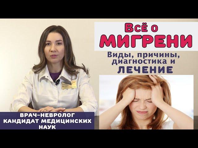 Мигрень - причины, симптомы и лечение мигрени, виды и диагностика мигрени, головная боль.