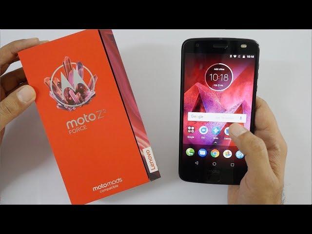 Moto Z2 Force with 6GB RAM Unboxing & Overview (Indian Unit)