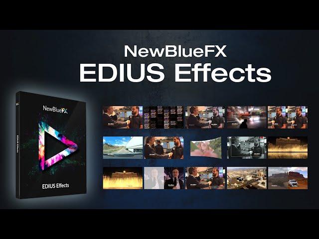 NewBlue EDIUS Effects – Special Filter Plug-in Collection for EDIUS X and 9, featured by EDIUS.NET