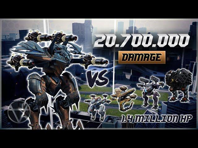 [WR]  20.7 Million Damage w/ 1 FAFNIR – Mk3 Gameplay | War Robots