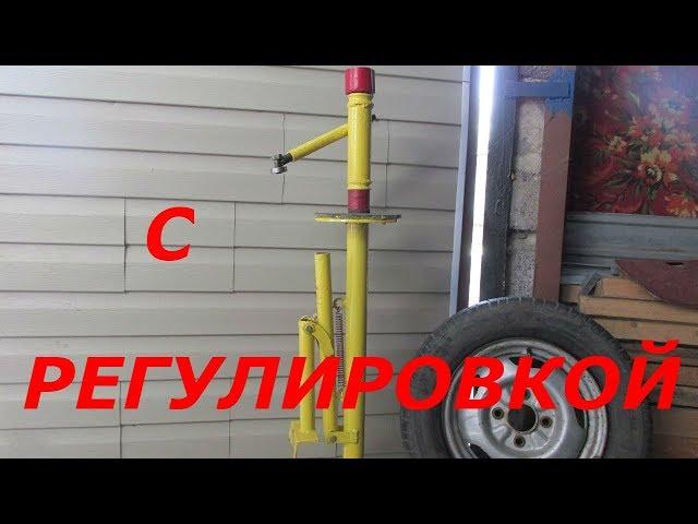 Как сделать домашний шиномонтажный станок своими руками.  Manual Tyre Changer