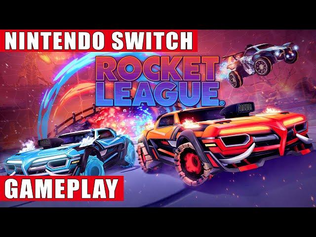 Rocket League Nintendo Switch Gameplay