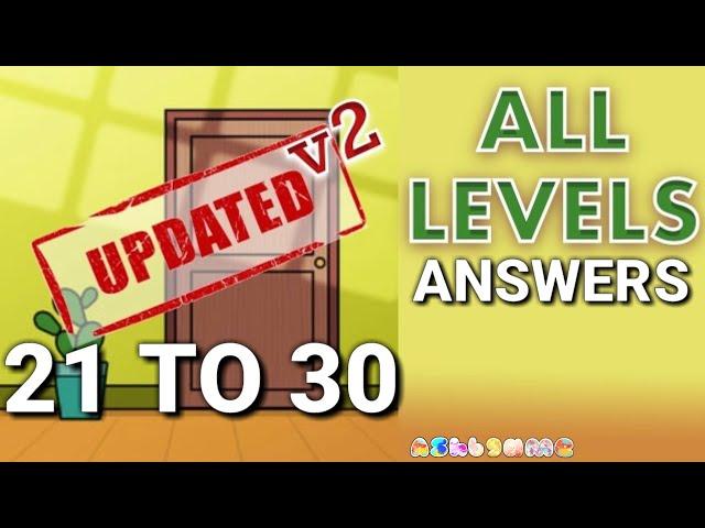 Escape Room Game Level 21 - 30 Mystery Word