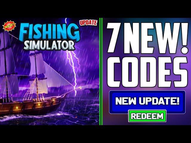 FRESH! CODES FISHING SIMULATOR ROBLOX CODES 2024 - FISHING SIMULATOR CODES 2024