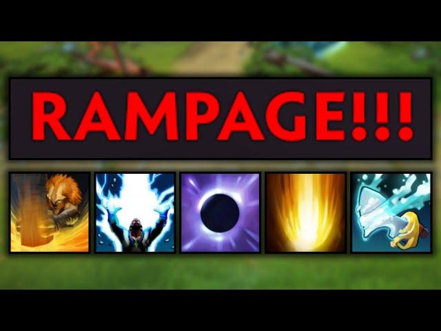 getting a rampage feels so good in Dota 2