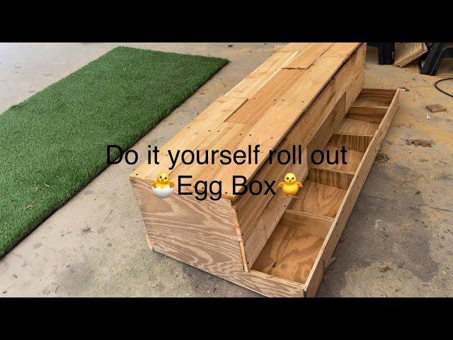 DIY roll out egg box 2” 3” or 4” slope?