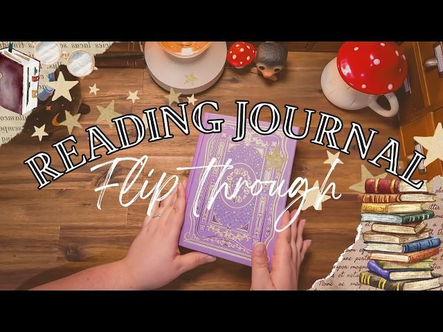 2024 READING JOURNAL FLIP THROUGH - whole year