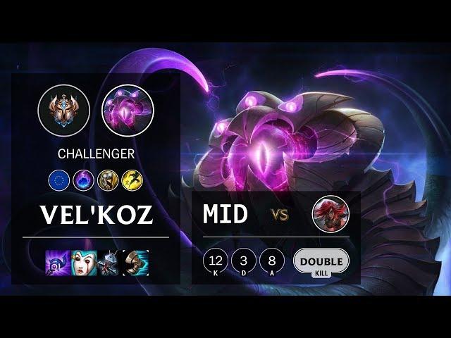 Vel'Koz Mid vs Katarina - EUNE Challenger Patch 10.11