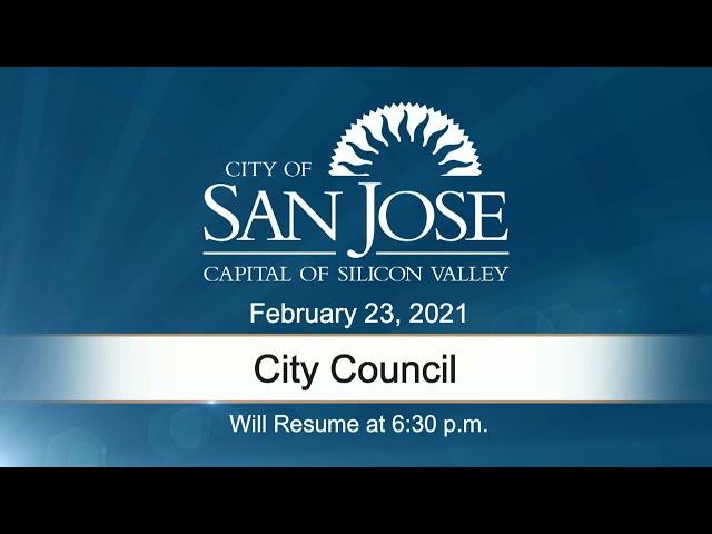 FEB 23, 2021 | City Council Evening Session