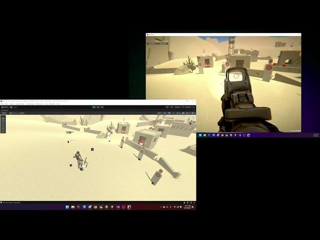 Unity Prototype: Mirror Networking with RayFire Destruction