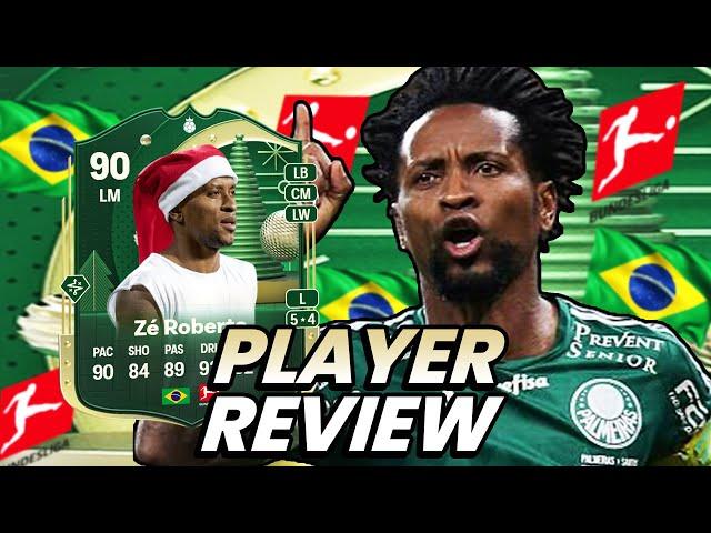 90 WINTER WILDCARD HERO ZE ROBERTO SBC PLAYER REVIEW! | HEROES | FC 25 ULTIMATE TEAM