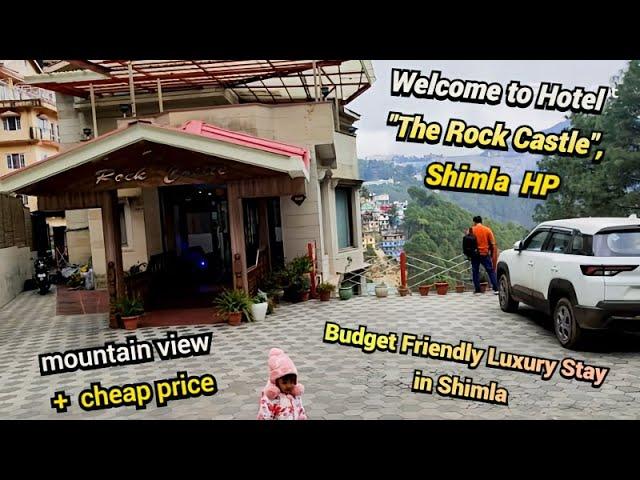 Luxury Hotel Rock Castle Shimla | Budget Friendly Luxury Stay in Shimla #tour #travelvlog #minivlog