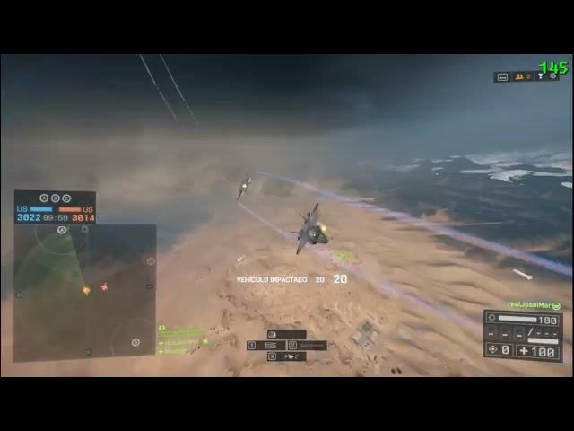 JoselMar vs Alex-M1ron - BF4 Dogfight