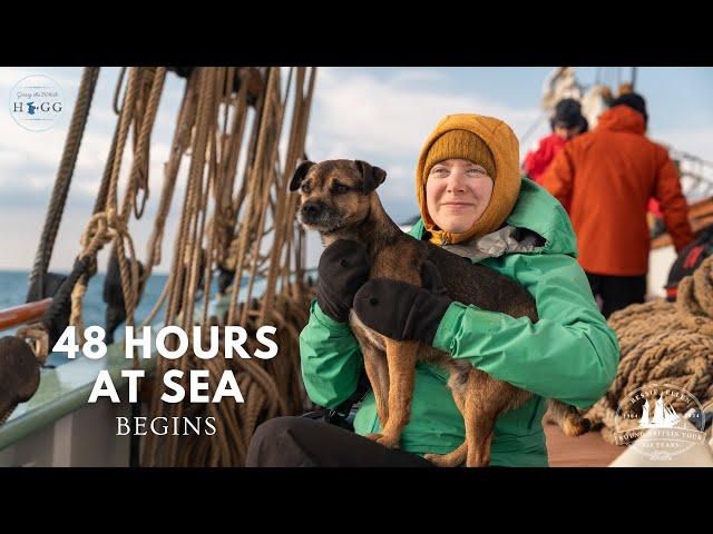 Setting sail for Scotland on a 120-year-old wooden boat